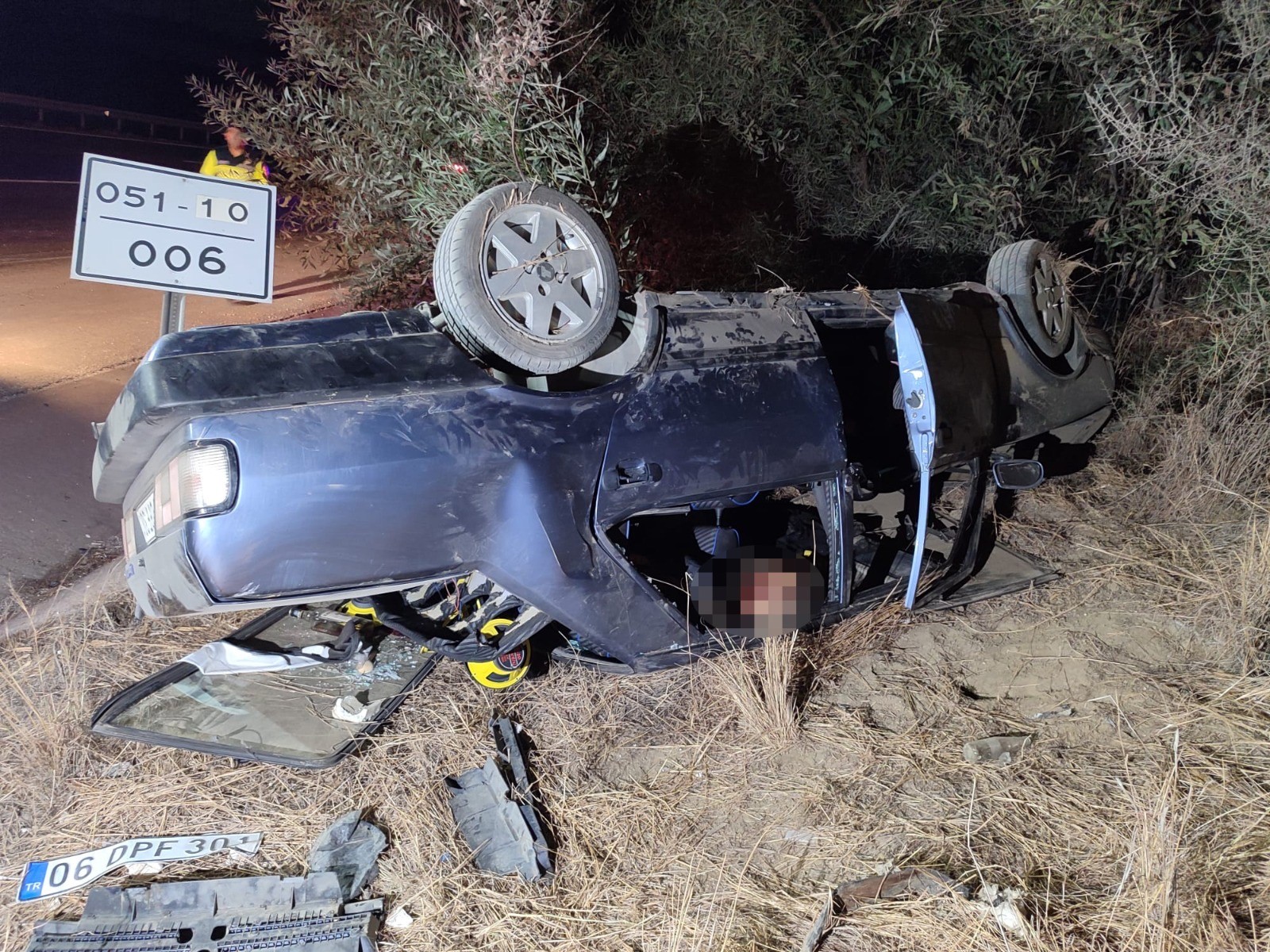 Tarsus’ta kaza:1 ölü, 3 yaralı