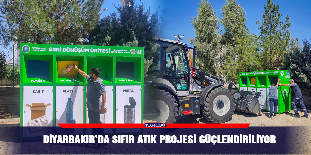 Diyarbakır’da Sıfır Atık Projesi güçlendiriliyor