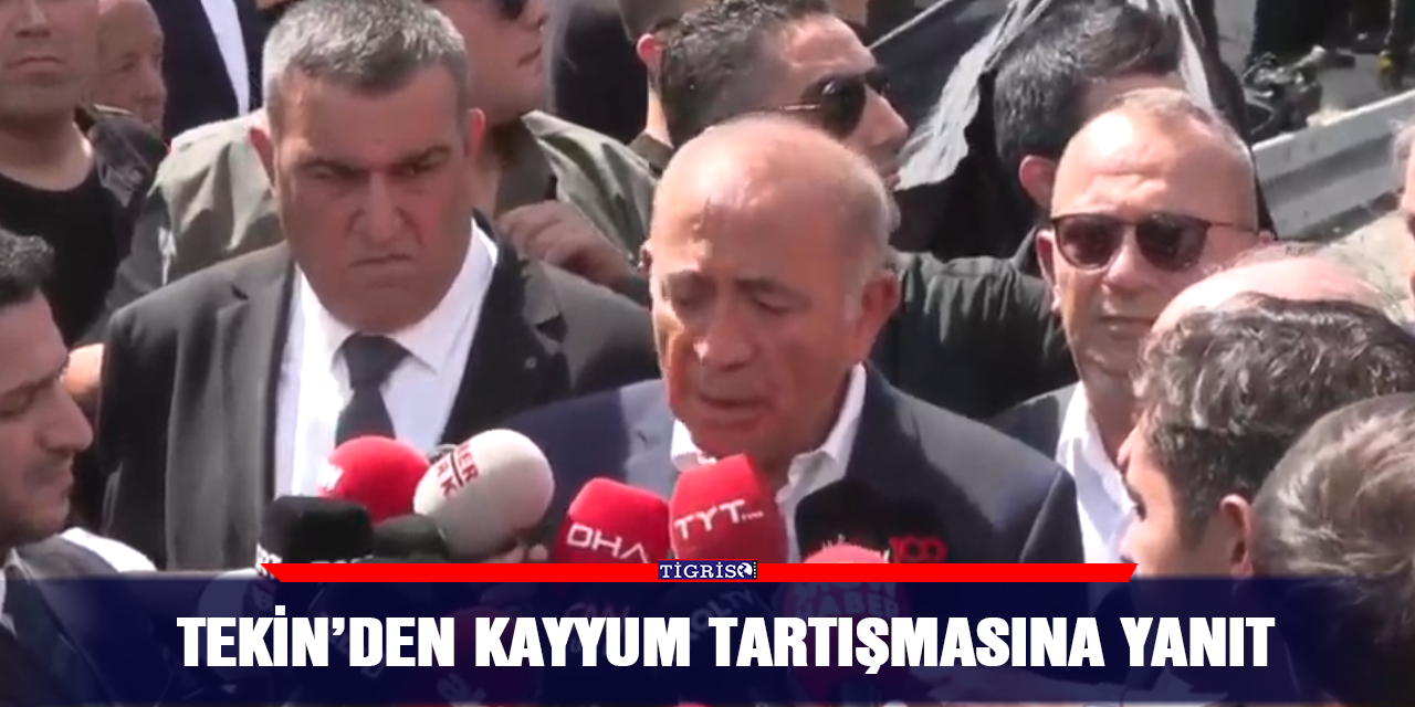 Tekin’den kayyum tartışmasına yanıt