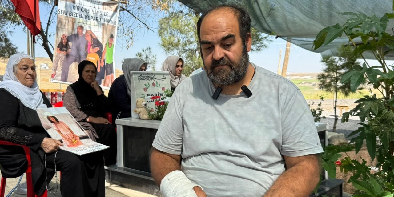 Baba Güran: "Narin'i okula götürmem gerekirken mezarındayım"