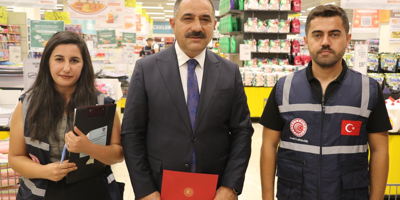 Diyarbakır'da işletmelere etiket uygulaması: 4 milyon 625 bin lira ceza kesildi