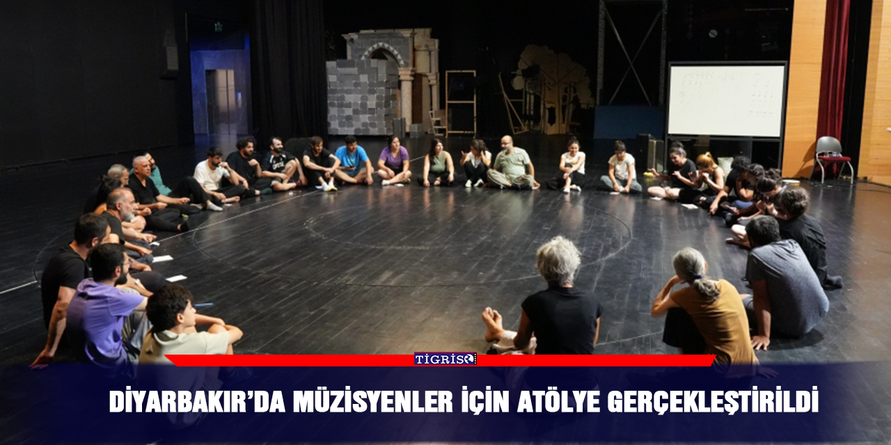 Diyarbakır’da müzisyenler için atölye gerçekleştirildi