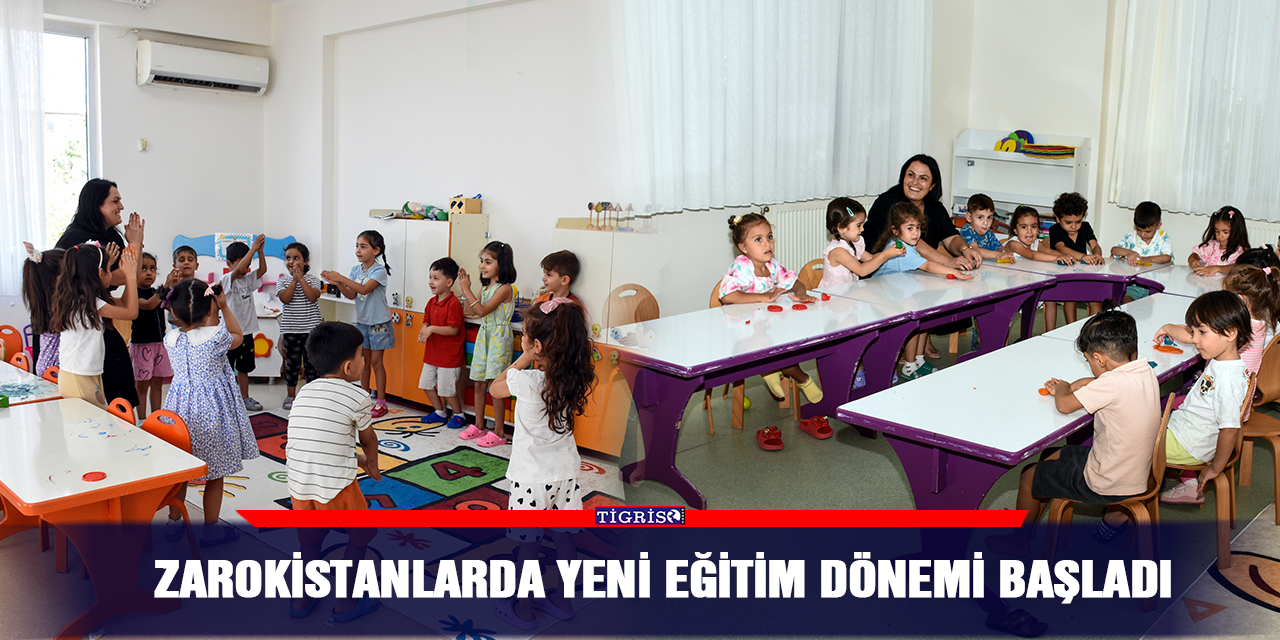Zarokistanlarda yeni eğitim dönemi başladı