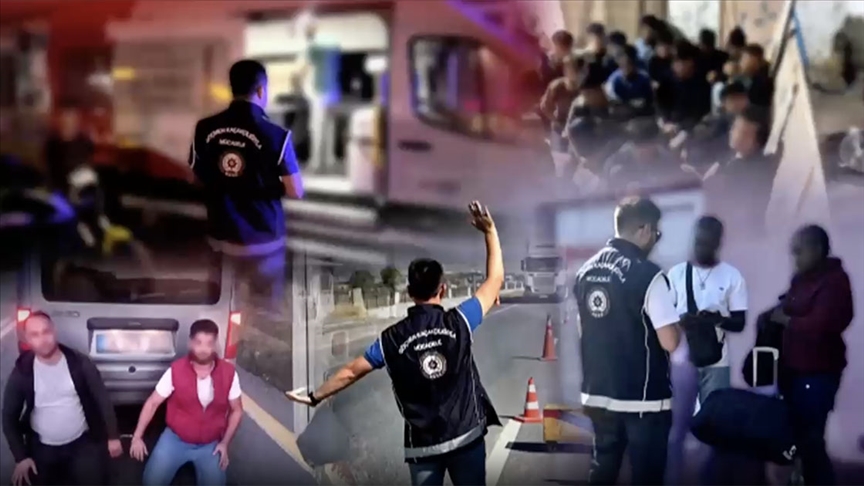 52 göçmen kaçakçısı ile 666 düzensiz göçmen yakalandı