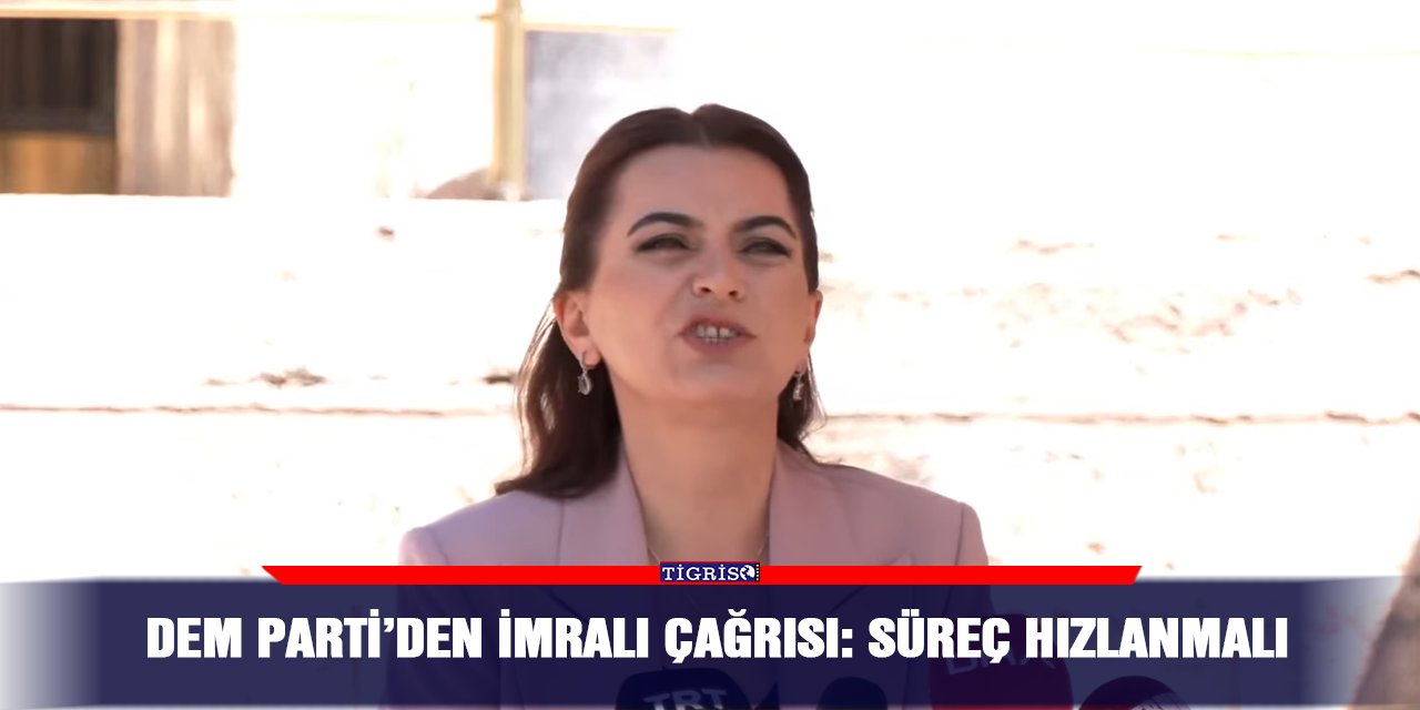 DEM Parti’den İmralı çağrısı: Süreç hızlanmalı