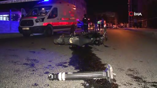 Motosiklet kazası: 2 ölü