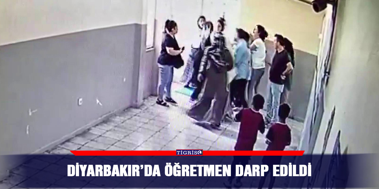 VİDEO - Diyarbakır’da öğretmen darp edildi