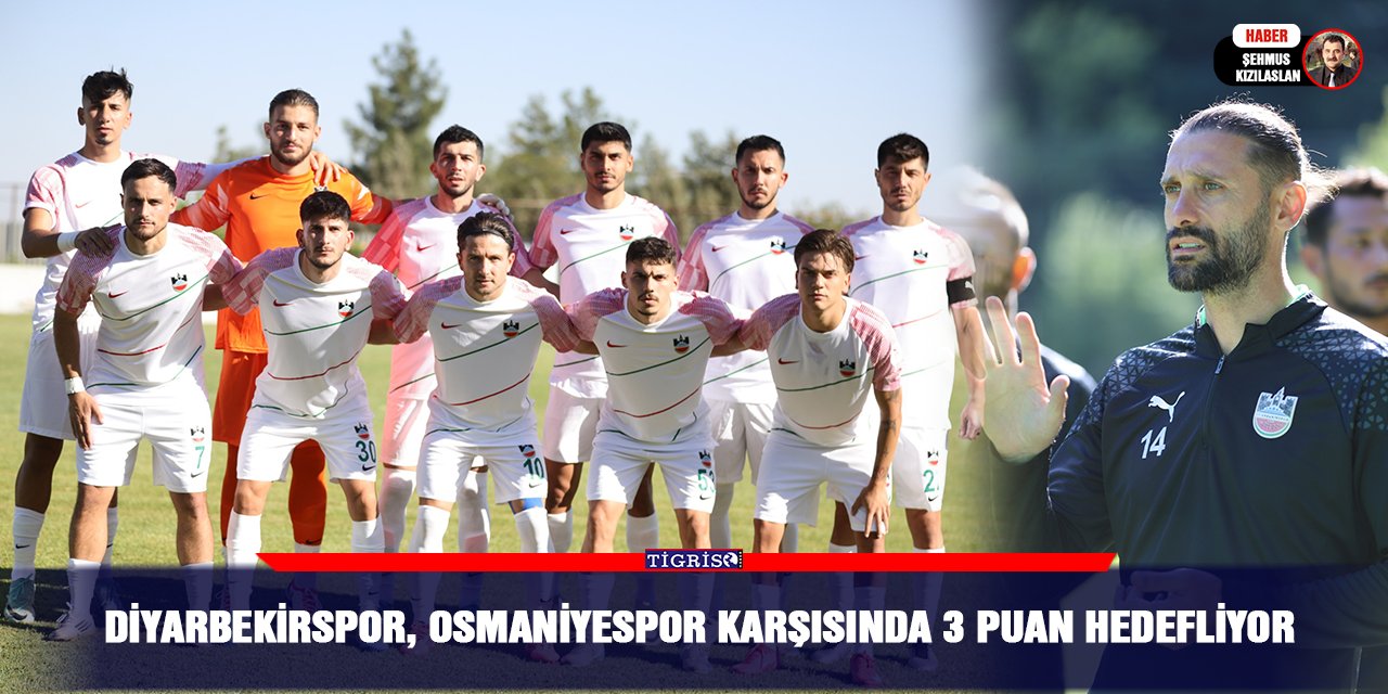 Diyarbekirspor, Osmaniyespor karşısında 3 puan hedefliyor
