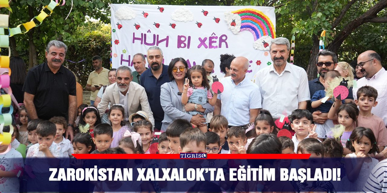 Zarokistan Xalxalok’ta eğitim başladı!