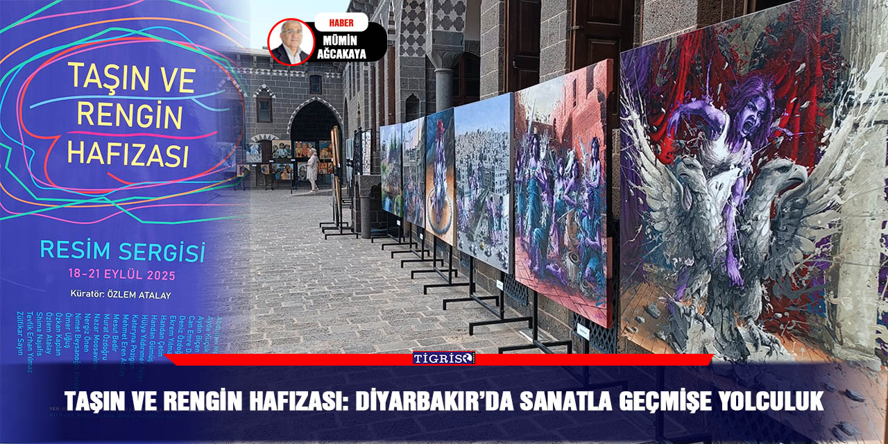 VİDEO - Taşın ve rengin hafızası: Diyarbakır’da sanatla geçmişe yolculuk