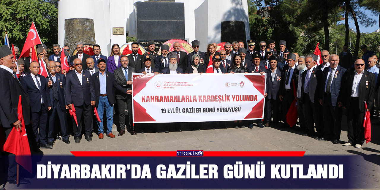 Diyarbakır’da Gaziler günü kutlandı
