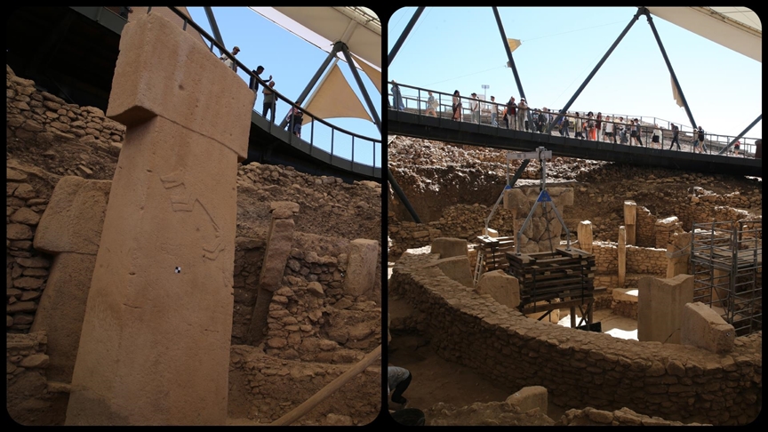 Göbeklitepe’de yeni heykel keşfi