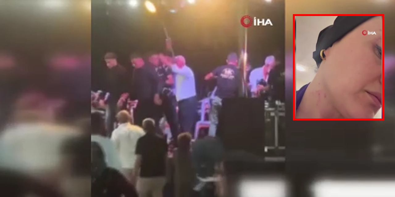 Düğünde halay kavgası: Kadın soliste saldırı