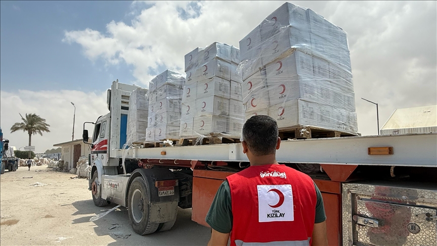 Kızılaydan Gazze'ye sağlık hizmetleri desteği