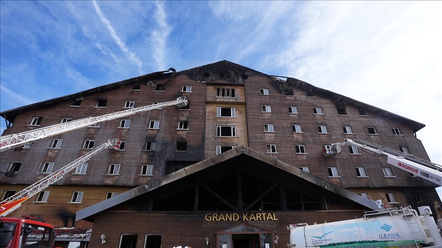 Grand Kartal Otel yangını davasının 2. duruşması başladı