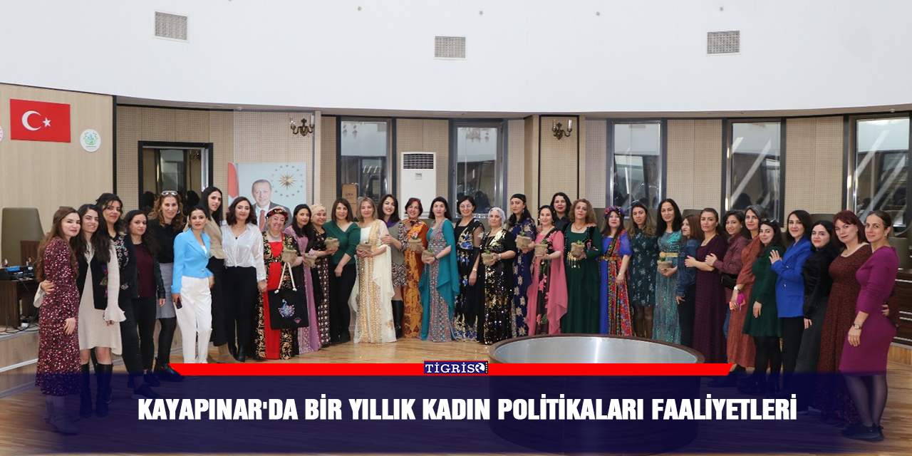Kayapınar'da bir yıllık kadın politikaları faaliyetleri