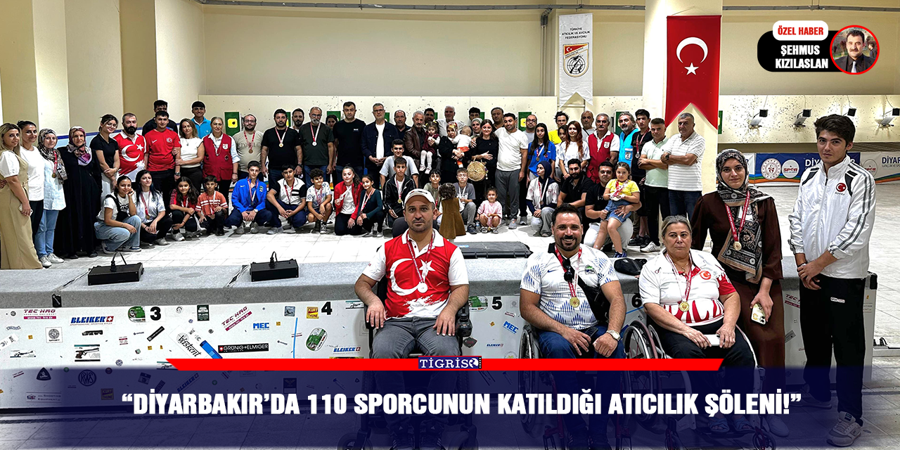 VİDEO - “Diyarbakır’da 110 sporcunun katıldığı atıcılık şöleni!”