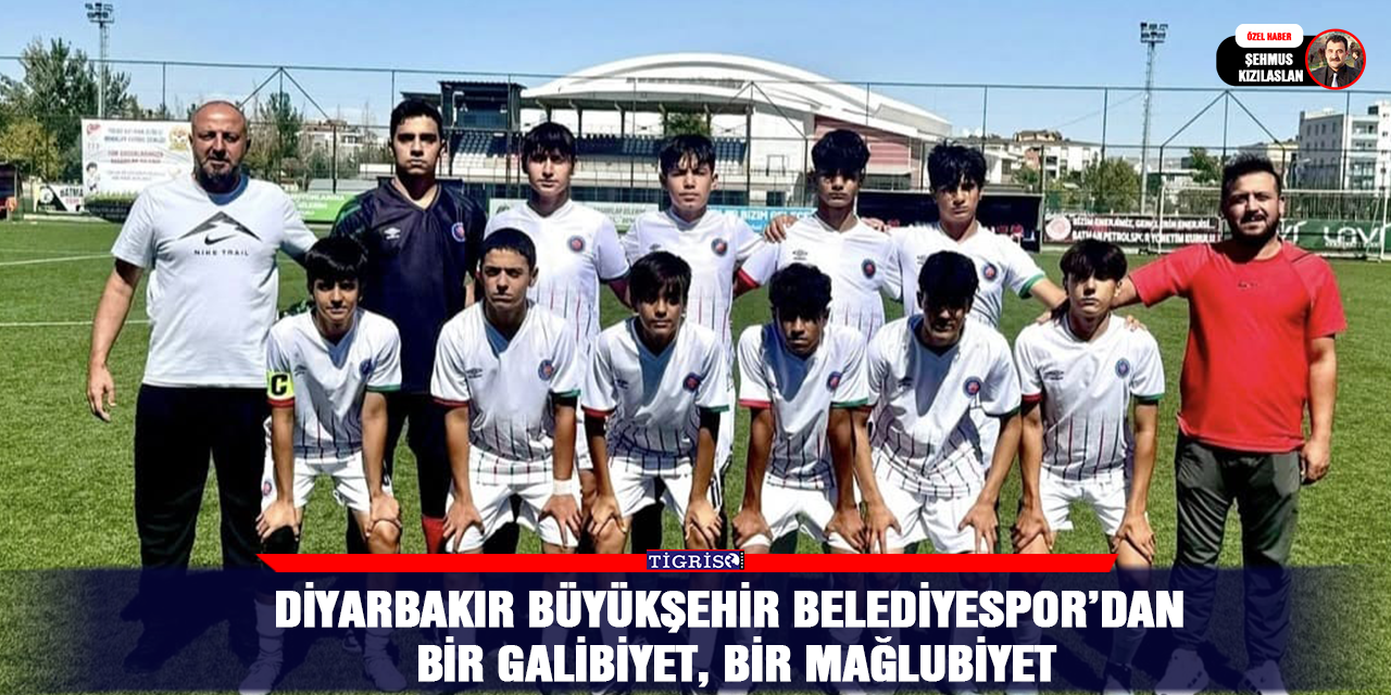 Diyarbakır Büyükşehir Belediyespor’dan bir galibiyet, bir mağlubiyet