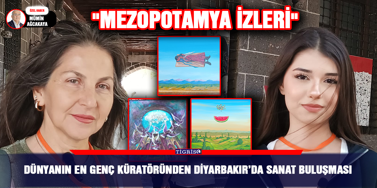 VİDEO - Dünyanın en genç küratöründen Diyarbakır’da sanat buluşması