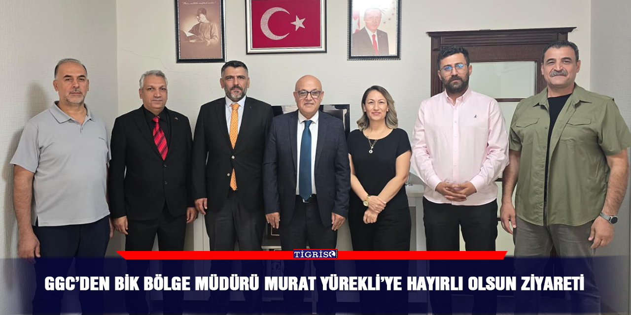 GGC’den BİK Bölge Müdürü Murat Yürekli’ye hayırlı olsun ziyareti
