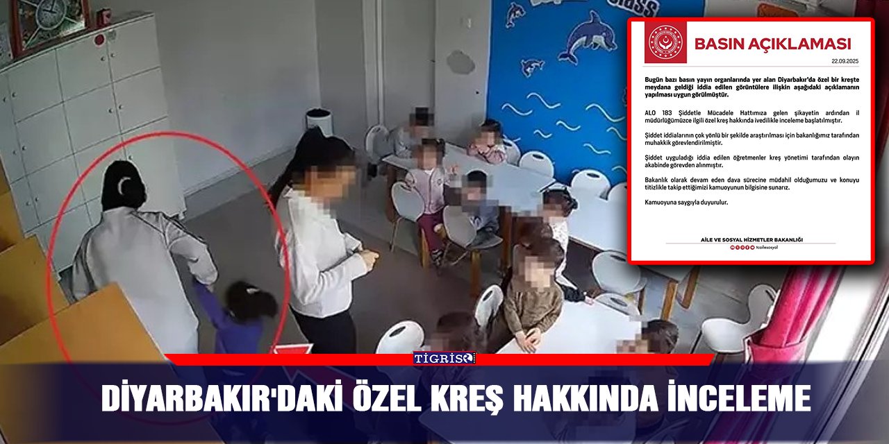 Diyarbakır'daki özel kreş hakkında inceleme