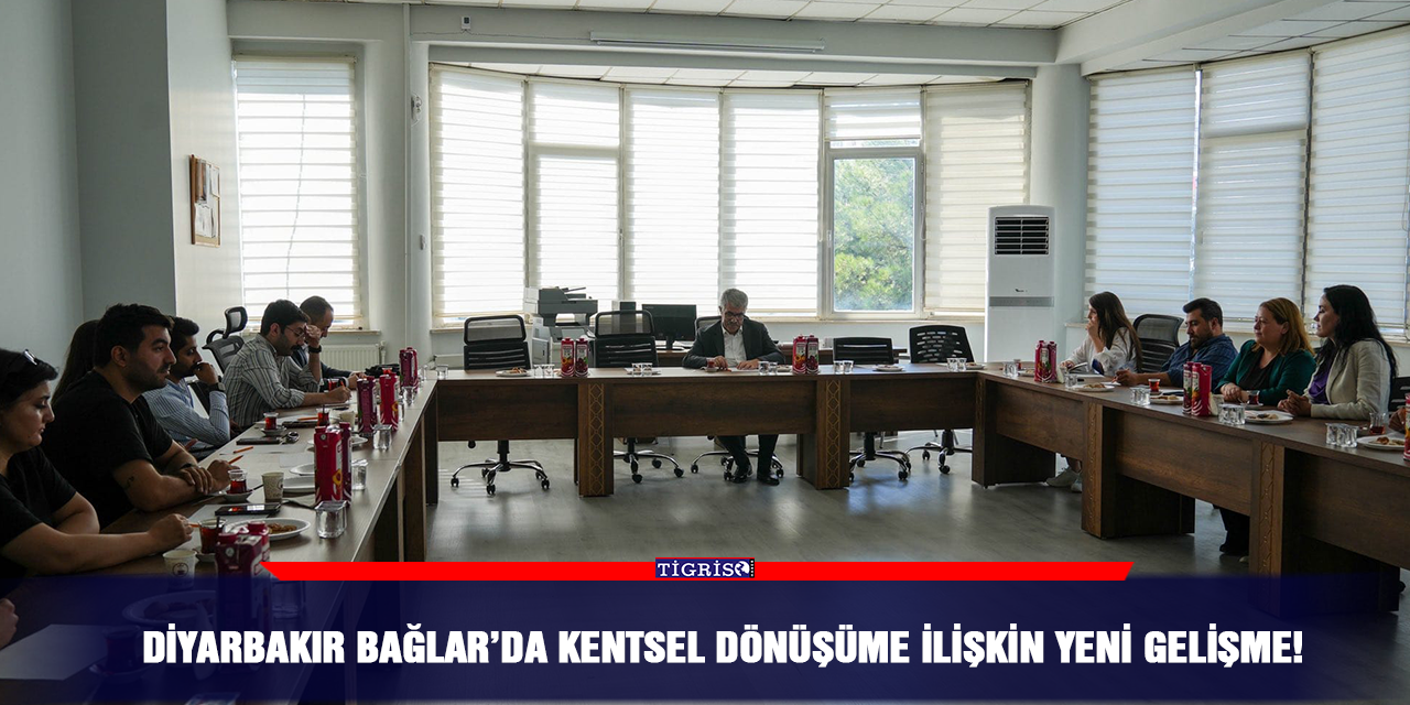 Diyarbakır Bağlar’da kentsel dönüşüme ilişkin yeni gelişme!