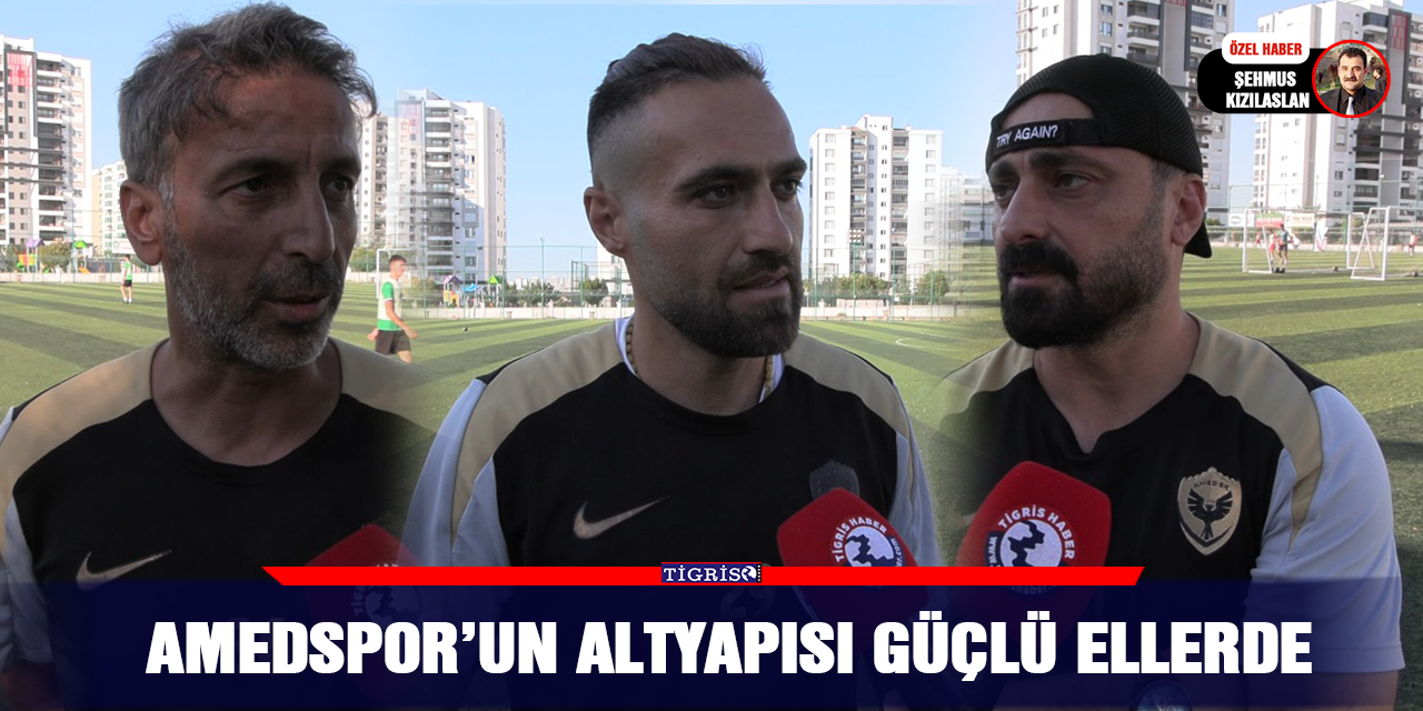 Amedspor’un altyapısı güçlü ellerde