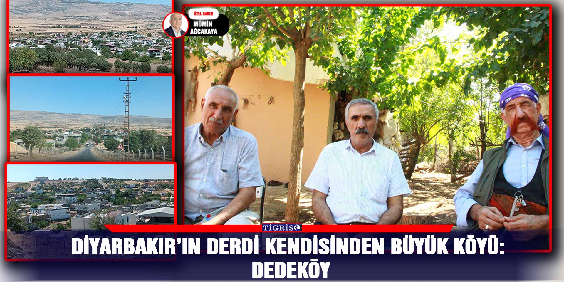 Diyarbakır’ın derdi kendisinden büyük köyü: Dedeköy