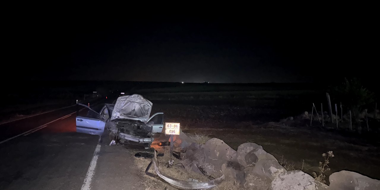 Otomobil devrildi: 2 yaralı