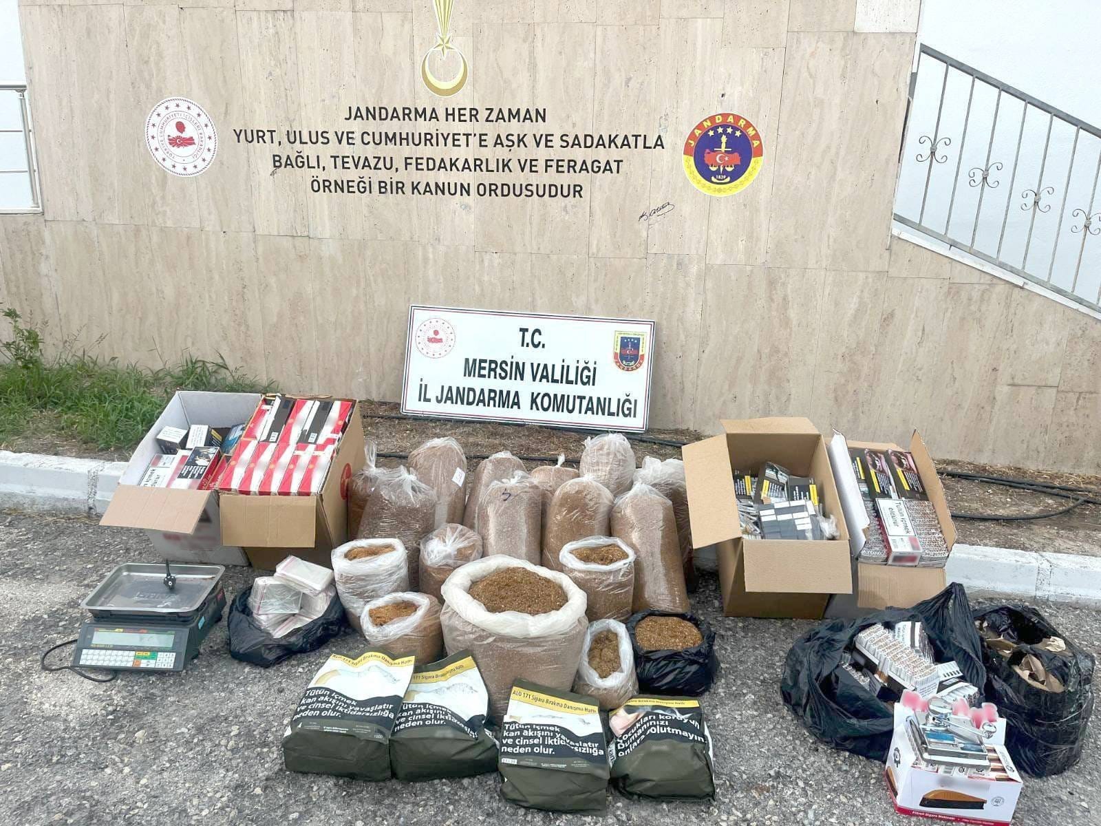 Kaçak sigara ticareti yapan şüpheli yakalandı