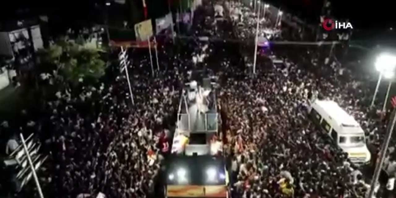 VİDEO - Miting sırasında izdiham: En az 38 ölü