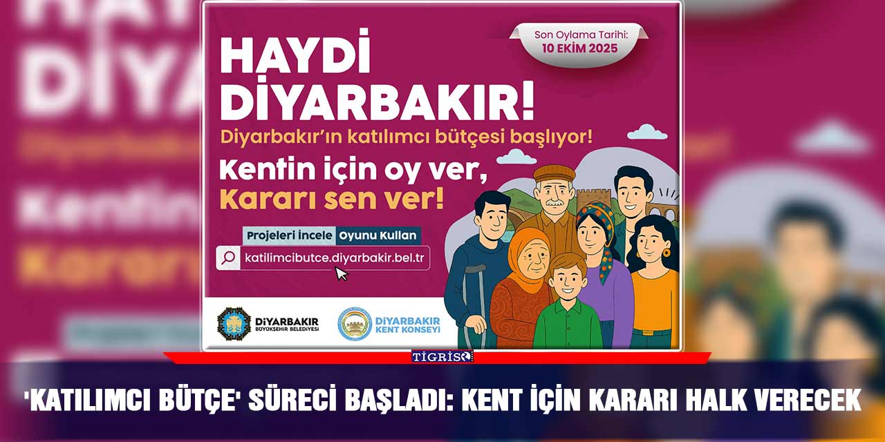 'Katılımcı Bütçe' süreci başladı: Kent için kararı halk verecek