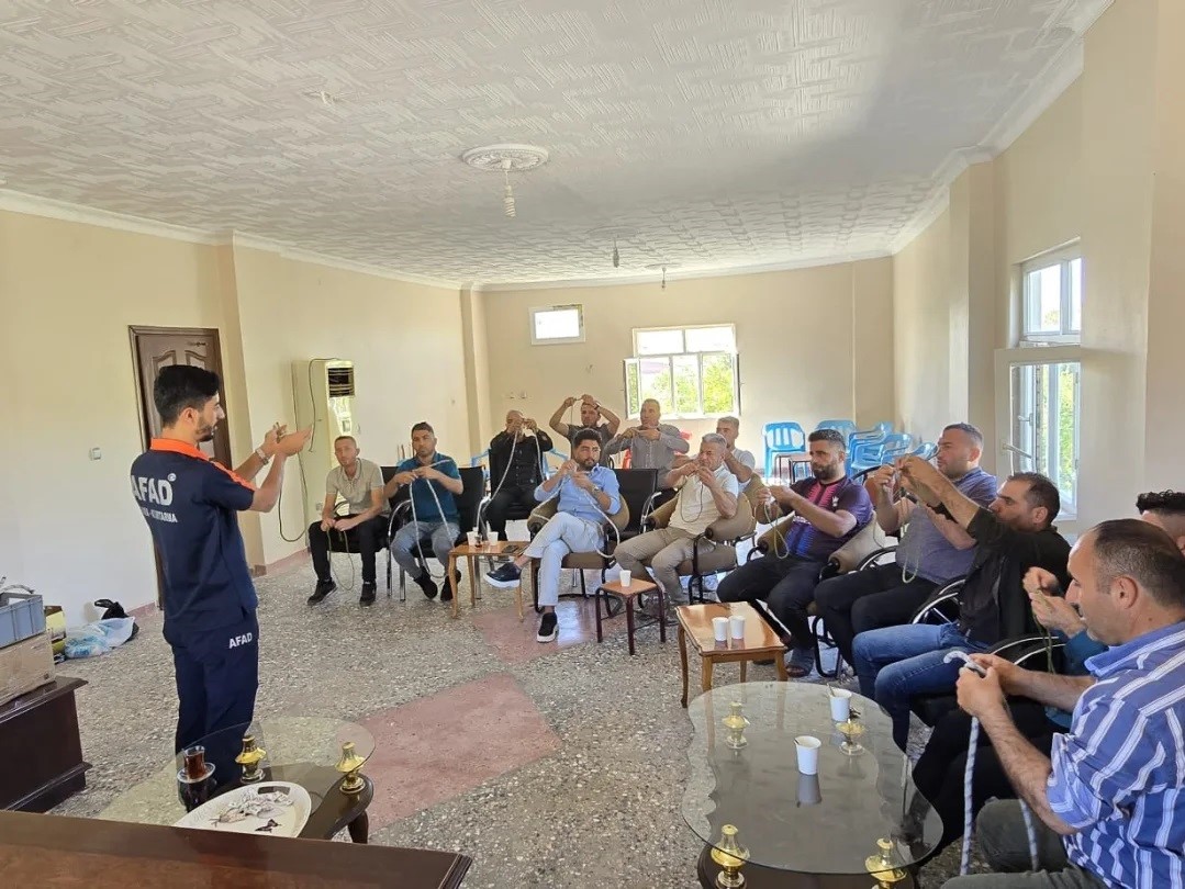 AFAD, Silopi’de gönüllü eğitimi verdi
