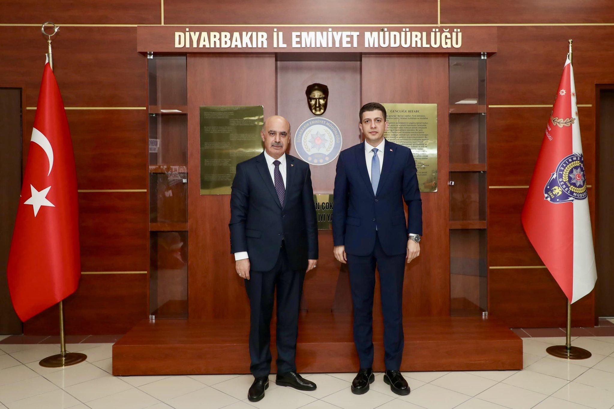 Kaymakam Erdoğan’dan Emniyet Müdürü Gökduman’a ziyaret