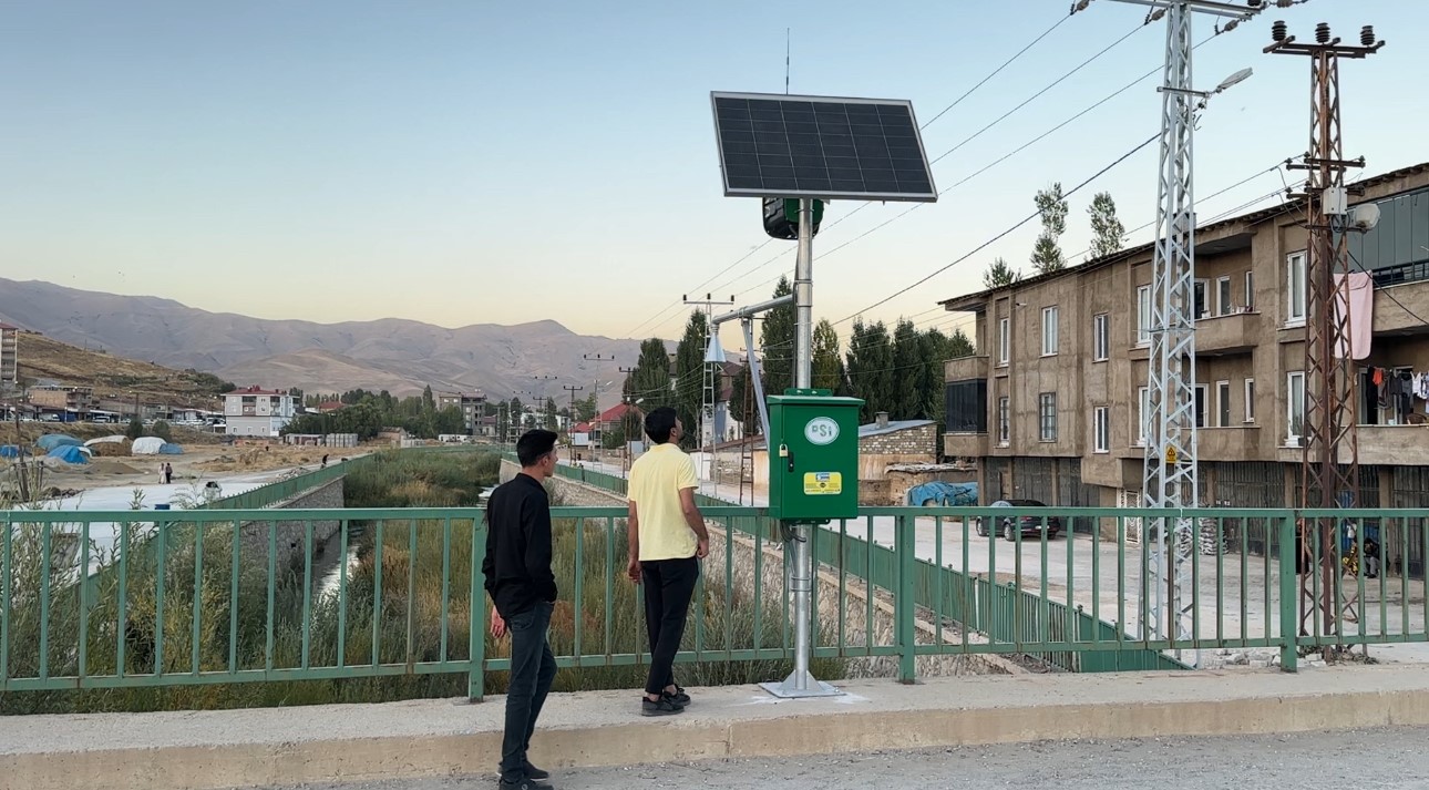 Yüksekova'da taşkınlara karşı önlem