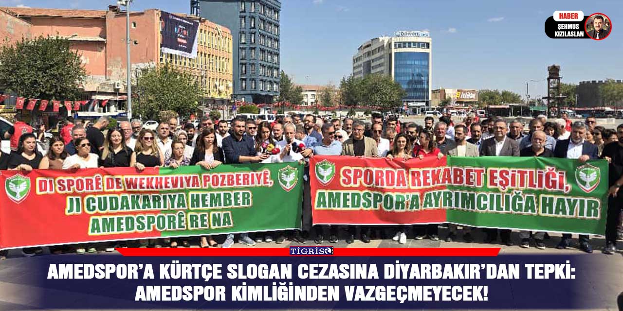 VİDEO - Amedspor’a Kürtçe slogan cezasına Diyarbakır’dan tepki