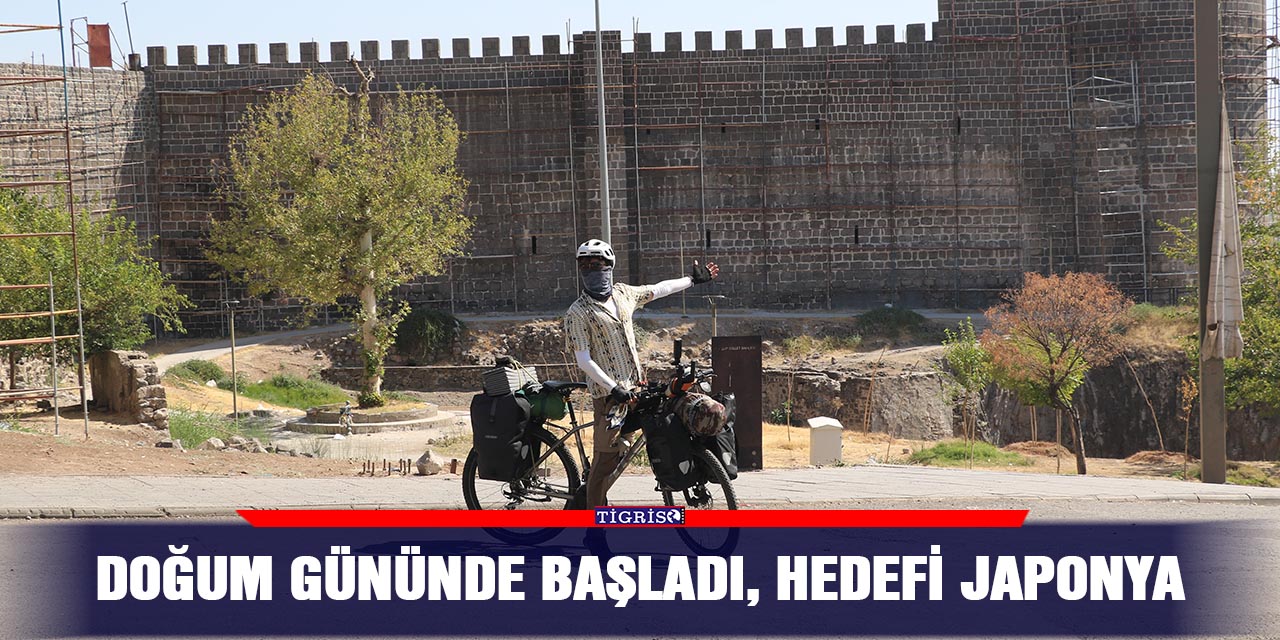 Doğum gününde başladı, hedefi Japonya