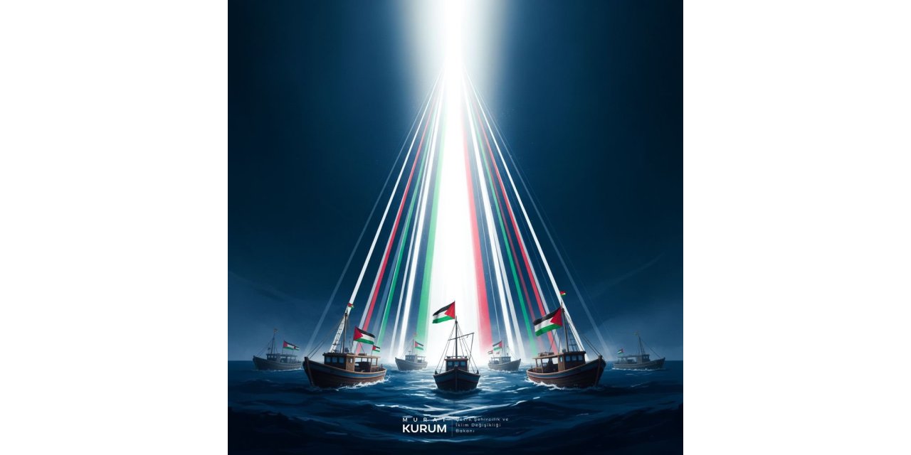 Bakan Kurum: "Sumud Filosu amacına ulaşmıştır"