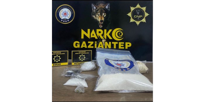 Gaziantep'te uyuşturucu operasyonu