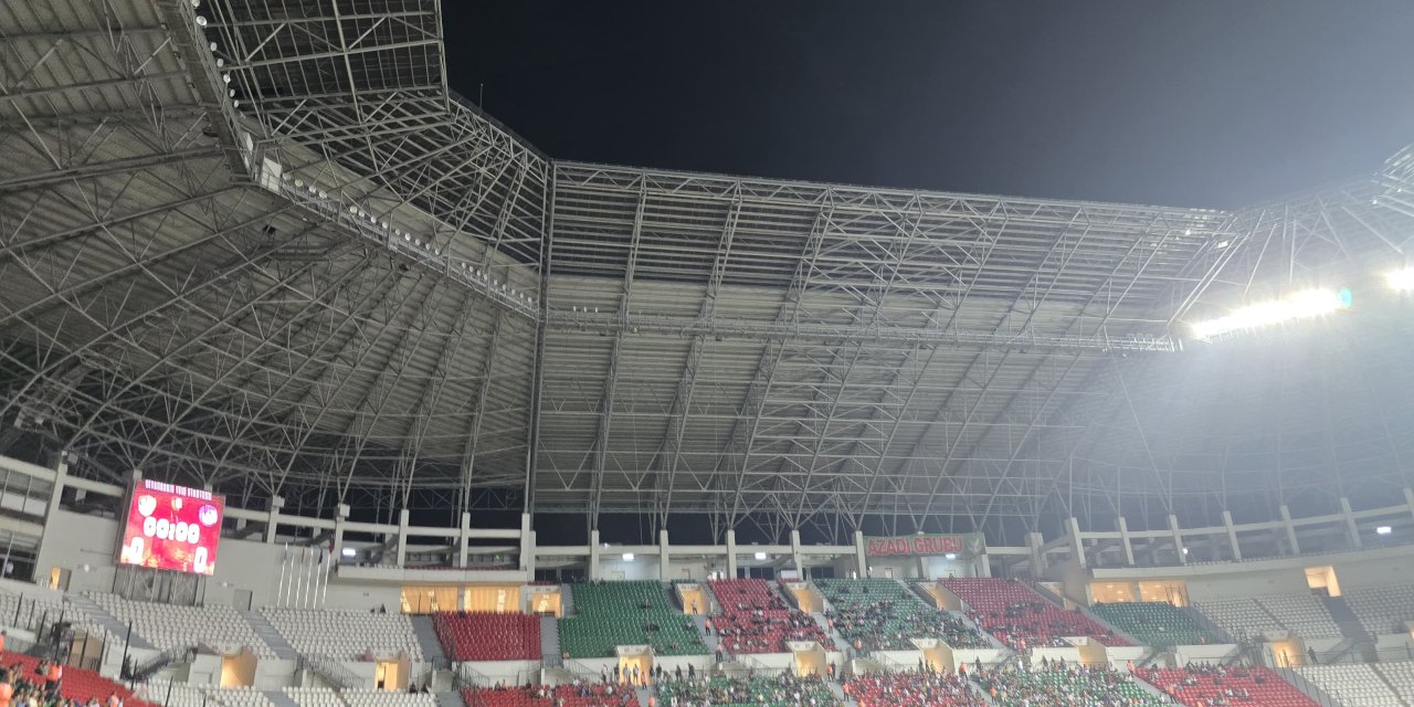 Amedspor maçına elektrik engeli