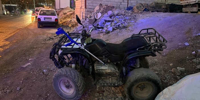 Adıyaman’da ATV devrildi: 1 yaralı