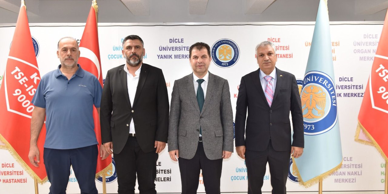 GGC'den Dicle Üniversitesi Başhekimine ziyaret