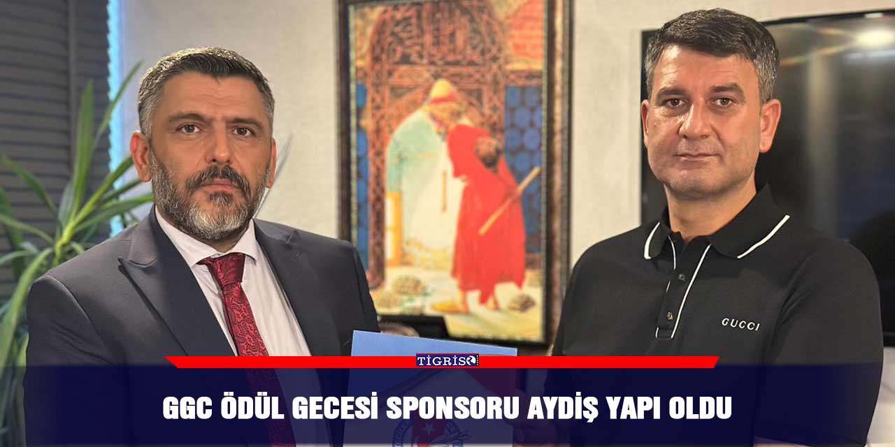 GGC Ödül Gecesi sponsoru Aydiş Yapı oldu