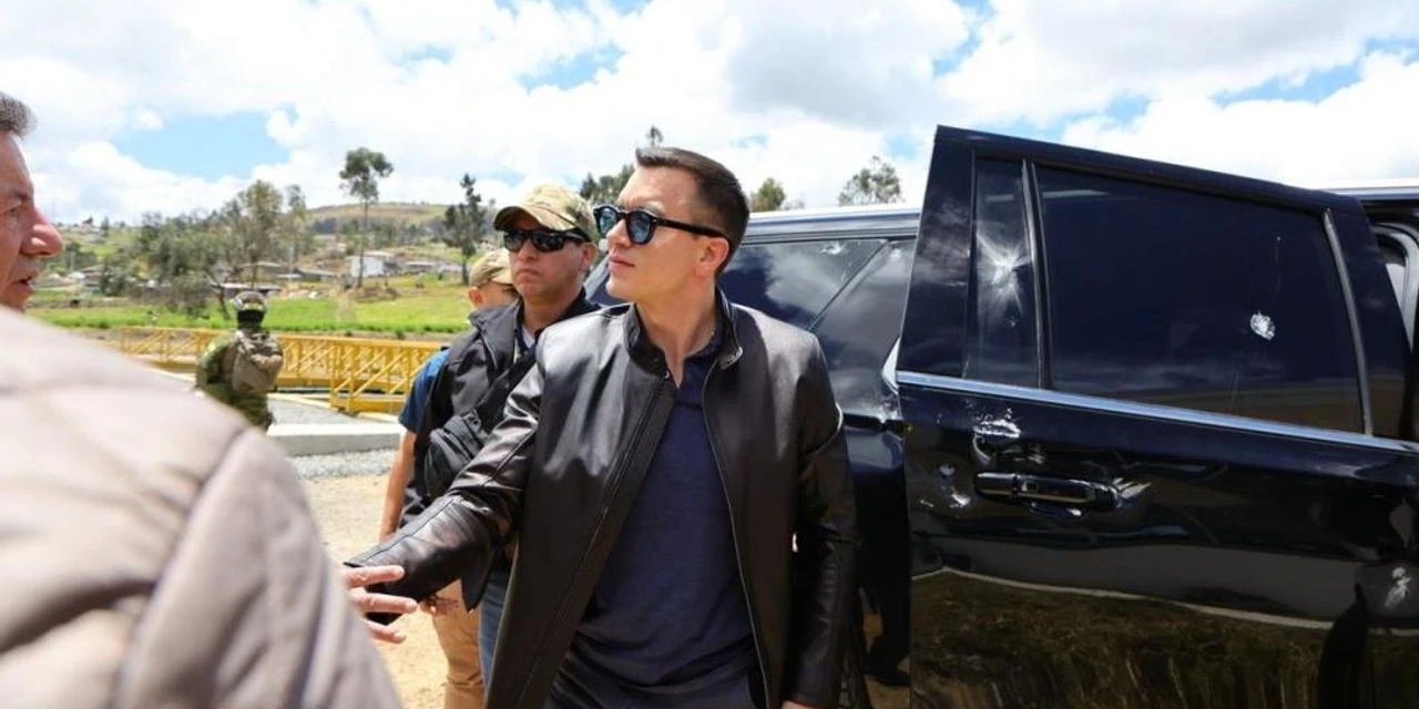 Ekvador lideri Noboa'ya suikast: 500 kişi saldırdı