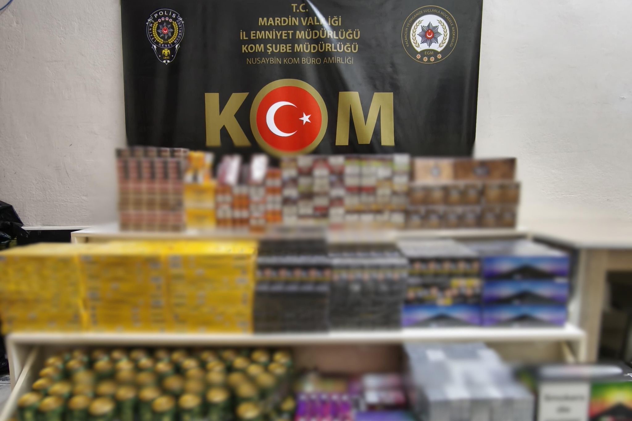 Mardin'de kaçakçılık operasyonu
