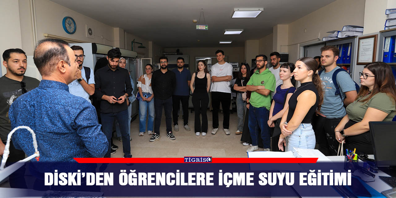 DİSKİ’den öğrencilere içme suyu eğitimi