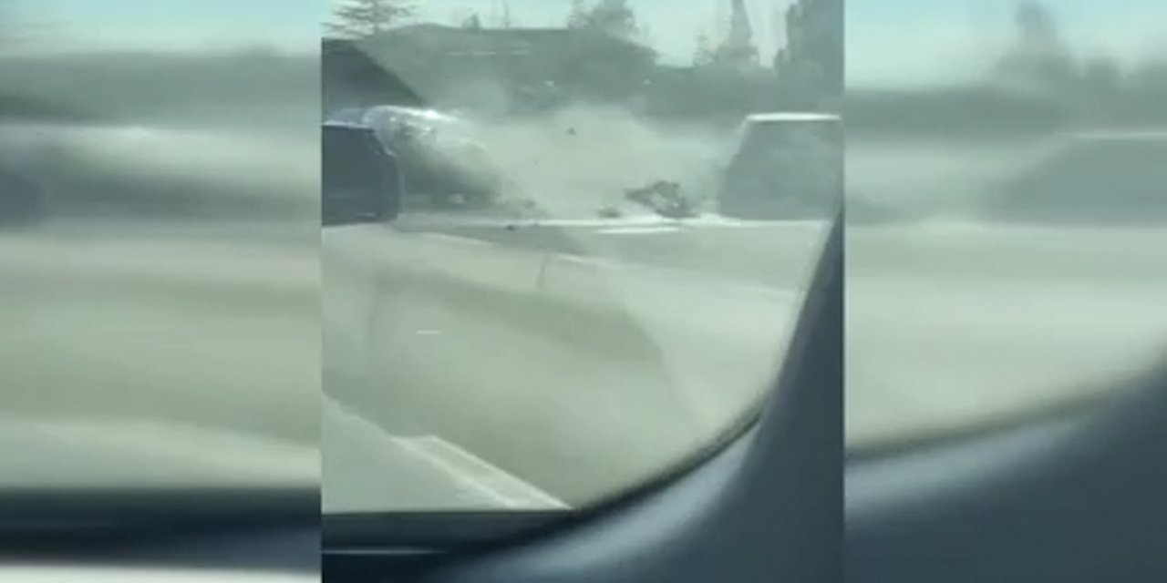 VİDEO - Maganda sürücü kazaya yol açtı