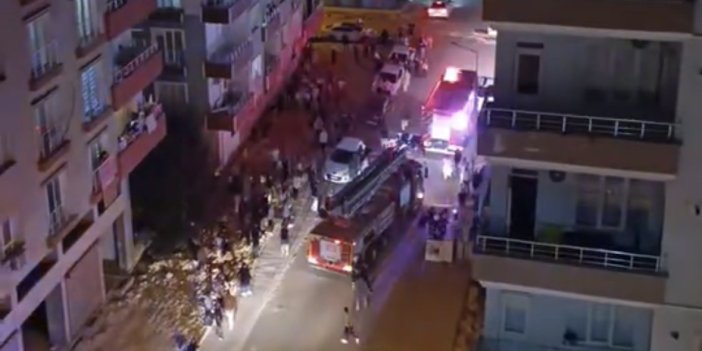 Binanın çatısında çıkan yangın söndürüldü