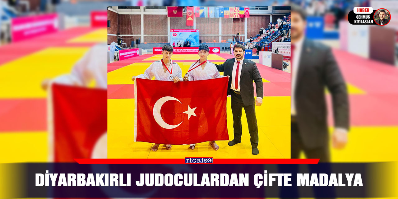 Diyarbakırlı Judoculardan çifte madalya