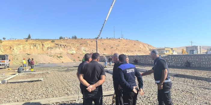 Kurtalan’da tren hattı altyapı çalışmaları başladı